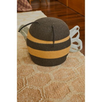 Látkový detský kôš na hračky ø 30x32 cm Mama Bee – Lorena Canals - Image 5
