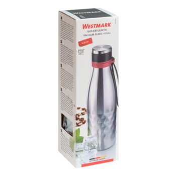 Svetlosivá cestovná antikoro-silikónová fľaša 550 ml Viva – Westmark – Obrázok 7