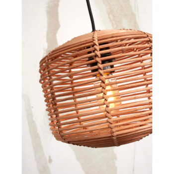 Stojacia lampa s ratanovým tienidlom v prírodnej farbe (výška 150 cm) Tanami – Good&Mojo – Obrázok 7