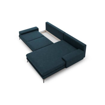 Petrolejovomodrá rozkladacia rohová pohovka Windsor & Co Sofas Planet, pravý roh – Obrázok 3