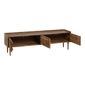 TV stolík z mangového dreva v prírodnej farbe 175x50 cm Apricot – Ixia - Image 6
