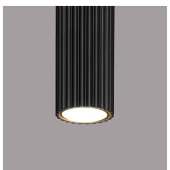 Čierne stropné svietidlo Gleam – Nice Lamps - Image 6