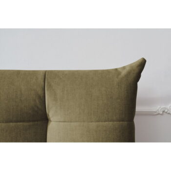 Tmavozelená čalúnená dvojlôžková posteľ s úložným priestorom s roštom 160x200 cm Clothilde – Bobochic Paris - Image 9