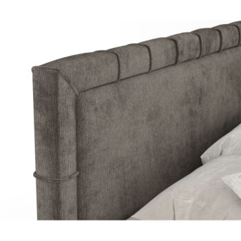 Tmavosivá boxspring posteľ s úložným priestorom 180x200 cm Voyage – Maison de Rêve - Image 9