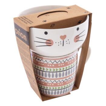 Porcelánová súprava hrnčeka a misky 2 ks 350 ml – Orion – Obrázok 5
