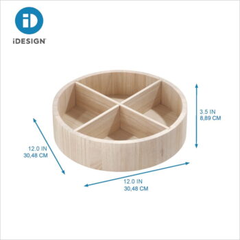 Otočný drevený organizér na koreničky Merry-go-round – iDesign/The Home Edit – Obrázok 6