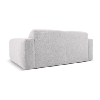 Svetlosivá pohovka z textílie bouclé 170 cm Molino – Micadoni Home - Image 3