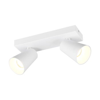 Biele bodové svietidlo ø 8 cm Sharp – Trio - Image 3