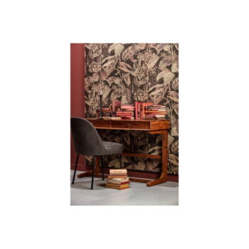 Čierne kožené jedálenské stoličky v súprave 2 ks Vogue – BePureHome - Image 6