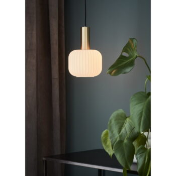 Závesné svietidlo v zlatej farbe Markslöjd Sober – Obrázok 2