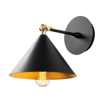 Čierne nástenné svietidlo Berceste – Opviq lights - Image 2