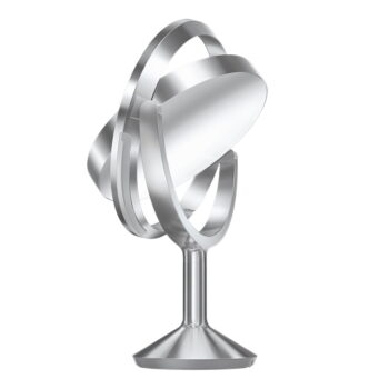 Kozmetické zrkadlo s osvetlením/zväčšovacie (5x) ø 25 cm Sensor Trio Max – simplehuman – Obrázok 5