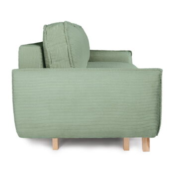 Svetlozelená menčestrová rozkladacia pohovka 218 cm Tori – Bonami Selection - Image 8