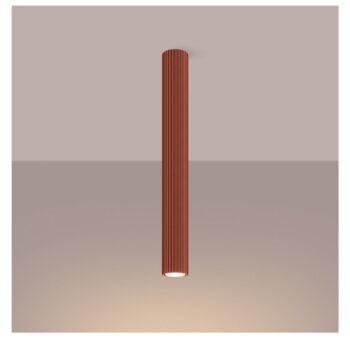 Stropné svietidlo v tehlovej farbe Gleam – Nice Lamps - Image 3