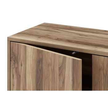TV stolík v dekore orecha v prírodnej farbe 160x51 cm Laila – Marckeric – Obrázok 4