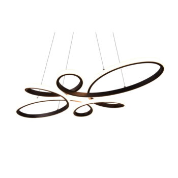Čierne LED závesné svietidlo Fly – Trio – Obrázok 5