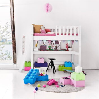 Svetlomodrý úložný box štvorec LEGO® - Image 2