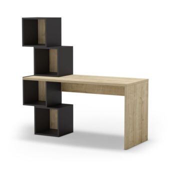 Pracovný stôl v dekore duba 60x154 cm Cubik – Marckeric – Obrázok 4