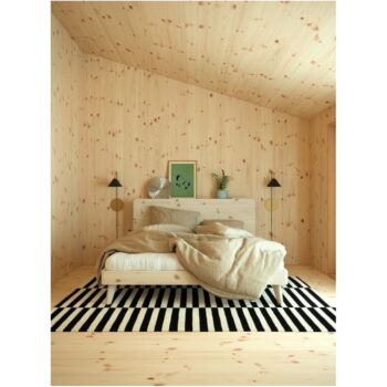 Dvojlôžková posteľ z borovicového dreva s roštom 160x200 cm Retreat – Karup Design – Obrázok 3