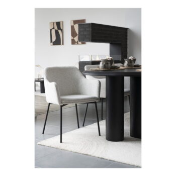 Biela jedálenská stolička Melilla – House Nordic - Image 2