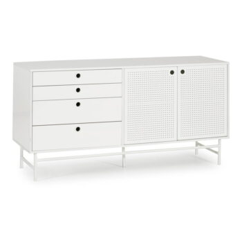 Biela komoda Teulat Punto, šírka 150 cm - Image 2