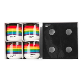 Keramické hrnčeky v súprave 4 ks 175 ml Pride – Pantone - Image 3