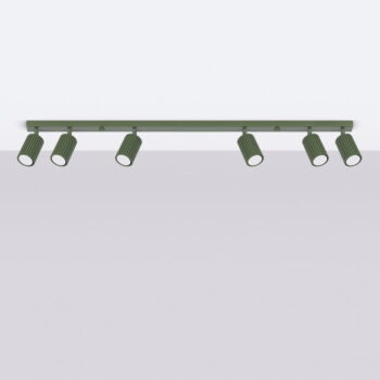 Zelené stropné svietidlo 6,5x117 cm Gleam – Nice Lamps - Image 6