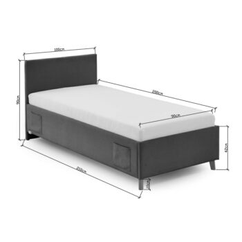 Béžová detská posteľ 90x200 cm Cool – Meise Möbel - Image 2