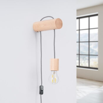 Nástenné svietidlo v prírodnej farbe Arcadia – Nice Lamps - Image 8