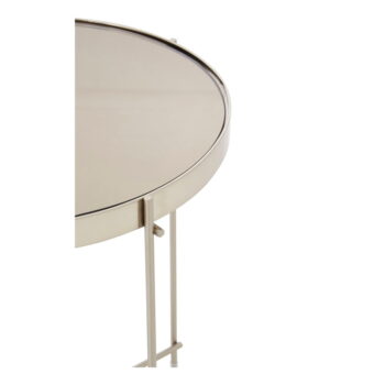 Sklenený okrúhly odkladací stolík ø 43 cm Allure – Premier Housewares - Image 3