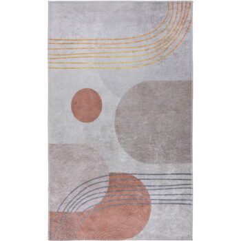 Umývateľný koberec v oranžovo-krémovej farbe 80x150 cm – Vitaus