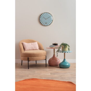 Kovový okrúhly odkladací stolík ø 41 cm Candy Swirl – Leitmotiv - Image 2