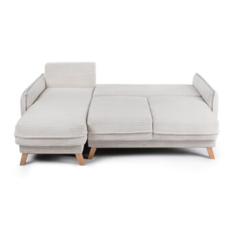 Variabilná béžová menčestrová rozkladacia rohová pohovka Tori – Bonami Selection – Obrázok 7