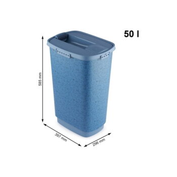 Modrý box na granule 50 l Cody - Rotho - Image 7