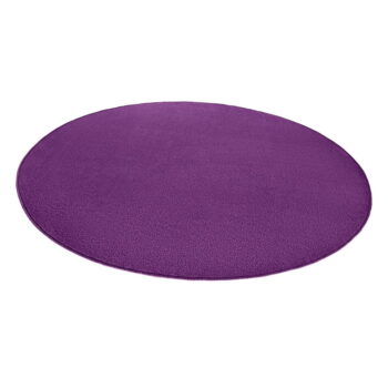 Tmavofialový okrúhly koberec ø 133 cm Fancy – Hanse Home - Image 4