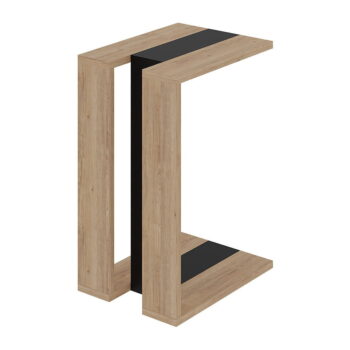 Odkladací stolík v dekore duba 40x30 cm Macha – Marckeric - Image 2