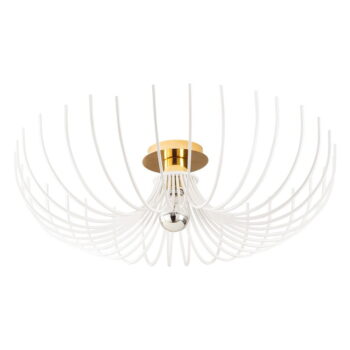 Biele stropné svietidlo ø 56 cm Aspendos – Opviq lights
