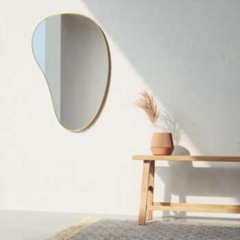 Nástenné zrkadlo 61x92 cm Hubba Pebble – Umbra - Image 3