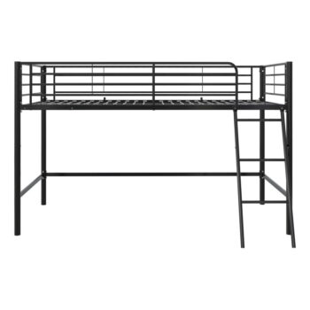 Čierna vyvýšená detská posteľ 90x200 cm Jodie – Støraa - Image 5