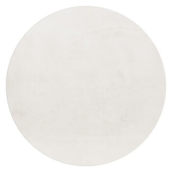 Krémový prateľný okrúhly koberec ø 120 cm Pouffy – Ayyildiz Carpets