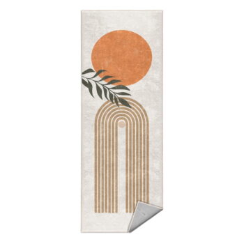 Krémový prateľný behúň 80x200 cm Dot Arch – Mila Home