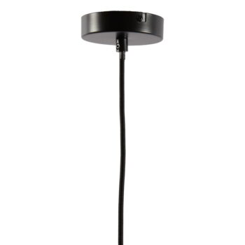Tmavosivé/v bronzovej farbe závesné svietidlo so skleneným tienidlom ø 17 cm Lukaro – Light & Living - Image 8