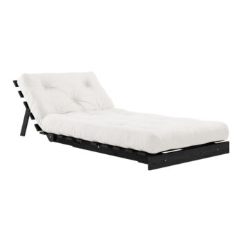 Krémovobiele kreslo Roots Black Night – Karup Design - Image 4