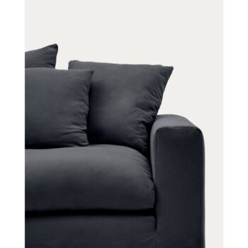 Antracitový poťah na pohovku 240 cm Nora – Kave Home - Image 6