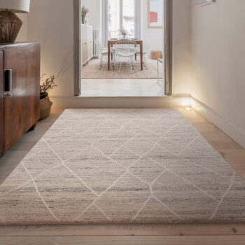 Svetlosivý vlnený koberec 160x230 cm Noah – Asiatic Carpets - Image 2