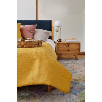Dvojlôžková posteľ z dubového dreva 140x200 cm Retro 1 - The Beds – Obrázok 6