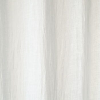 Biely ľanový ľahký záves s pútkami Linen Tales Daytime, 275 x 130 cm - Image 4