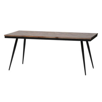 Jedálenský stôl z akáciového dreva BePureHome Rhombic, 180 × 90 cm - Image 2