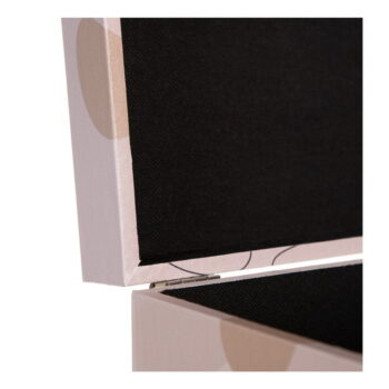 Svetloružové dekoratívne úložné boxy v súprave 2 ks 30x18x15 cm Face – Ixia - Image 7