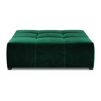 Zelený zamatový modul pohovky Rome Velvet - Cosmopolitan Design - Image 2